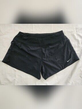 Nike Women's Black Low-Rise Athletic Shorts (sz SMALL)